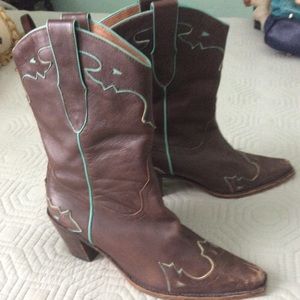 Vintage Sam Edelman Cowboy Boots